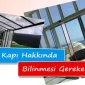 Cam Kapı Hakkında Bilinmesi Gerekenler